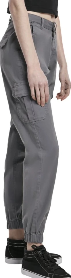 Urban Classics High waist Cargo - Reisitaskuhousut, lightshadow