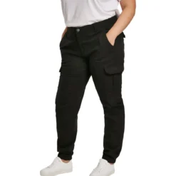Urban Classics Highwaist Cargo - Reisitaskuhousut