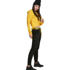 Urban Classics Highwaist Cargo - Reisitaskuhousut