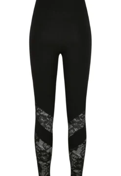 Urban Classics Highwaist Lace Inset - Legginsit