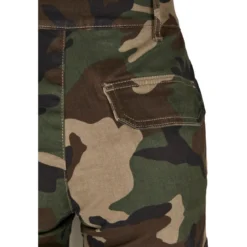 Urban Classics High Waist - Naisten reisitaskuhousut, woodcamo