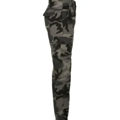 Urban Classics High Waist - Naisten reisitaskuhousut, darkcamo