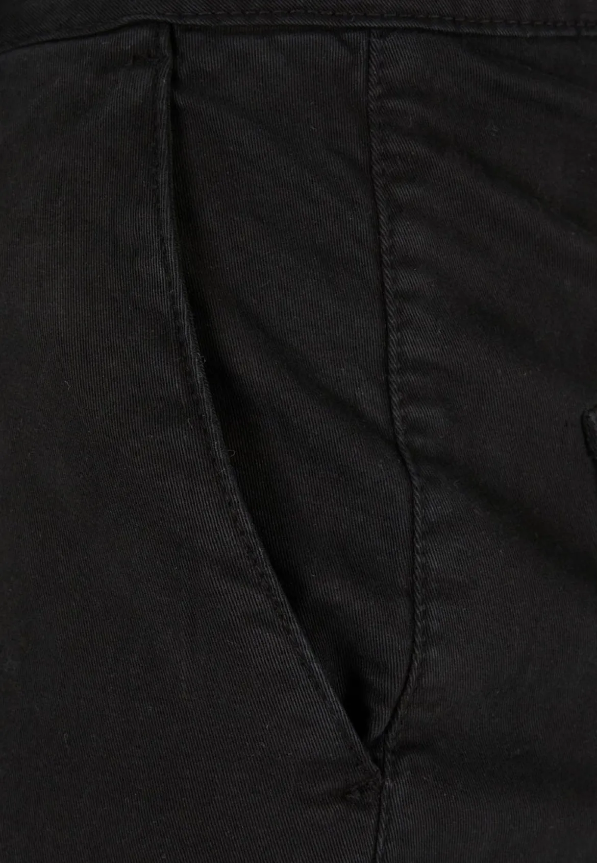 Urban Classics High Waist Wide Leg Twill - Reisitaskuhousut