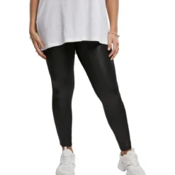 Urban Classics Imitation Leather - leggingsit