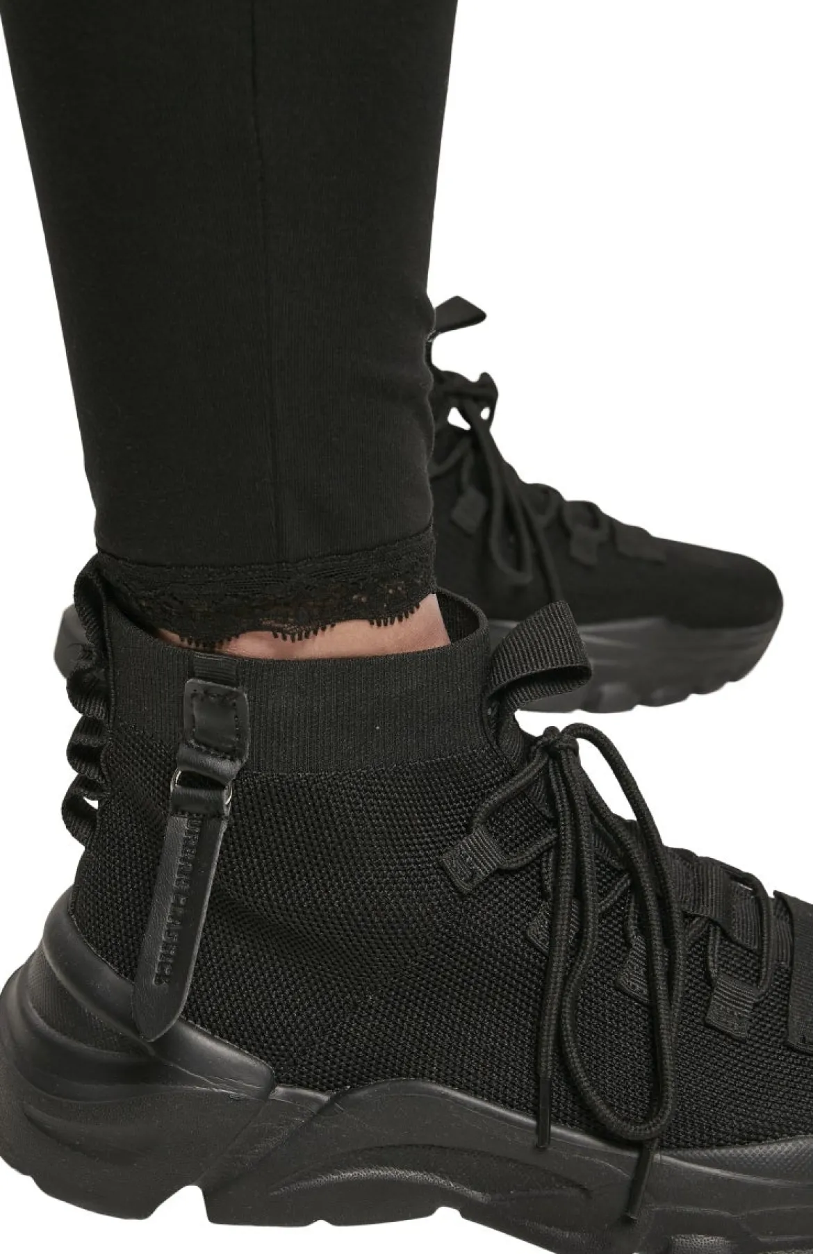 Urban Classics Lace Hem - leggingsit