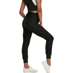 Urban Classics Lace Jersey - Jogger housut