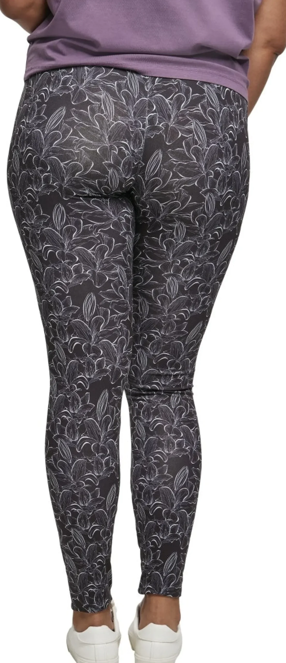 Urban Classics Ladies AOP - Leggingsit, hibiscus