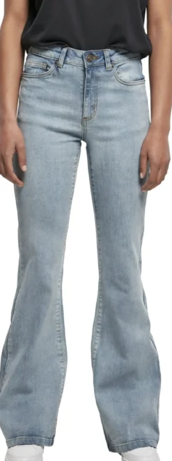 Urban Classics Ladies High Waist Flared - farkut
