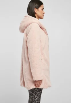 Urban ClassicsLadies Sherpa Jacket - Naisten välikausitakki, pink