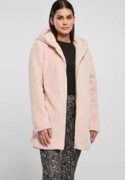 Urban ClassicsLadies Sherpa Jacket - Naisten välikausitakki, pink