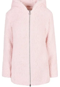 Urban ClassicsLadies Sherpa Jacket - Naisten välikausitakki, pink