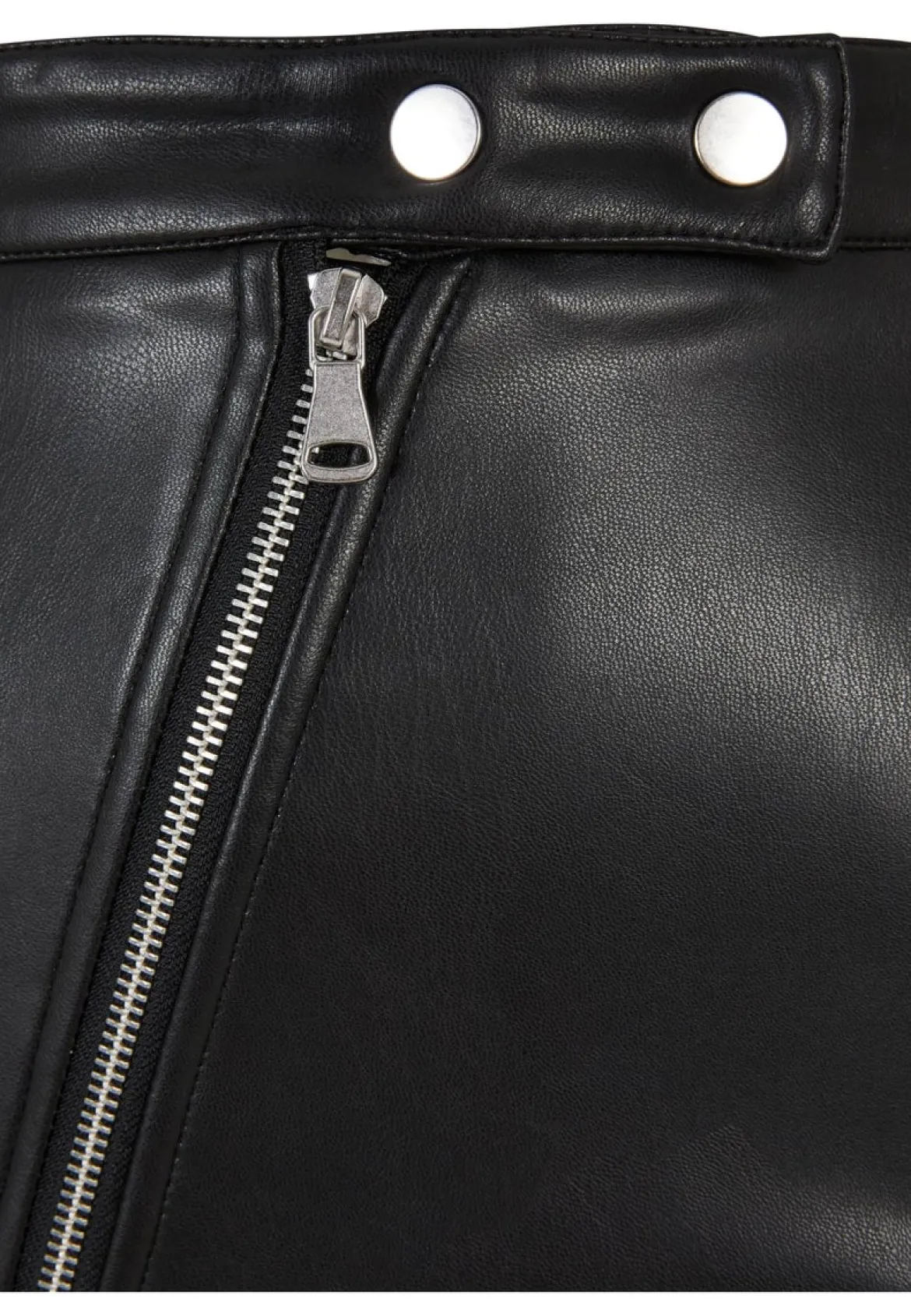 Urban Classics Ladies Synthetic Leather Biker - hame