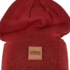 Urban Classics Leatherpatch Long - Pipo, burgundy