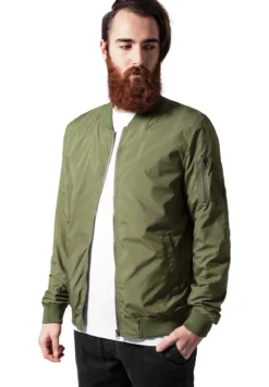 Urban Classics Light Bomber - Tuulitakki, oliivi