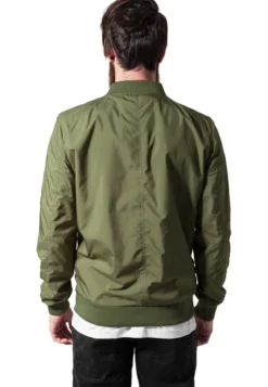 Urban Classics Light Bomber - Tuulitakki, oliivi