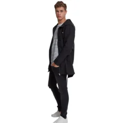Urban Classics Light Cotton Parka - Välikausitakki, musta