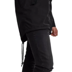 Urban Classics Light Cotton Parka - Välikausitakki, musta