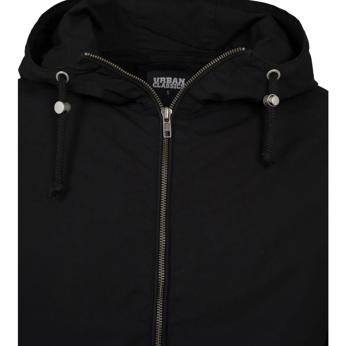 Urban Classics Light Cotton Parka - Välikausitakki, musta