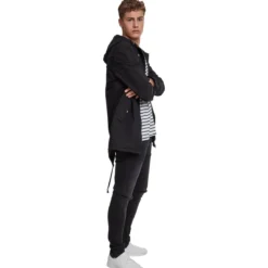 Urban Classics Light Cotton Parka - Välikausitakki, musta