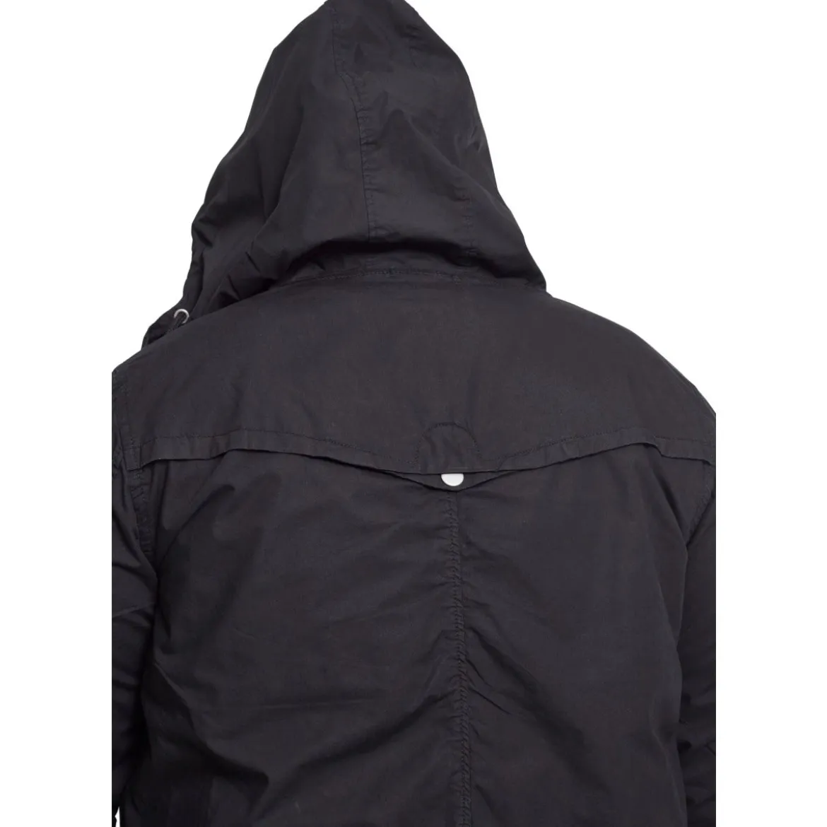 Urban Classics Light Cotton Parka - Välikausitakki, musta