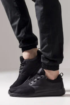 Urban Classics Light Runner - tennarit, blk/blk