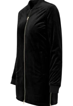 Urban Classics Long Velvet- Naisten välikausitakki