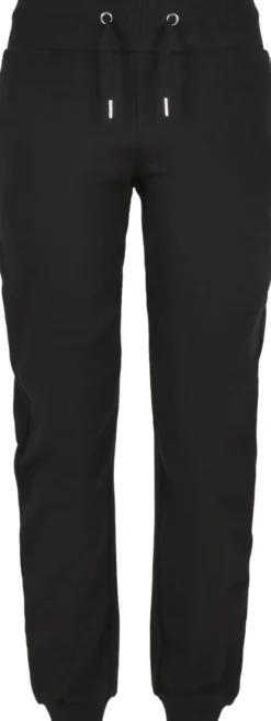 Urban Classics - Naisten collegehousut, Black