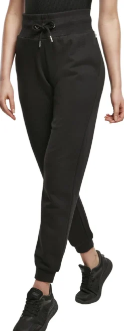 Urban Classics - Naisten collegehousut, Black