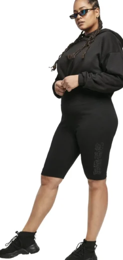 Urban Classics Naisten High Waist Branded - Pyöräilyshortsit