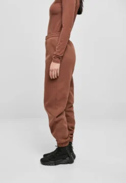 Urban Classics Organic high waist ballon - Collegehousut, bark