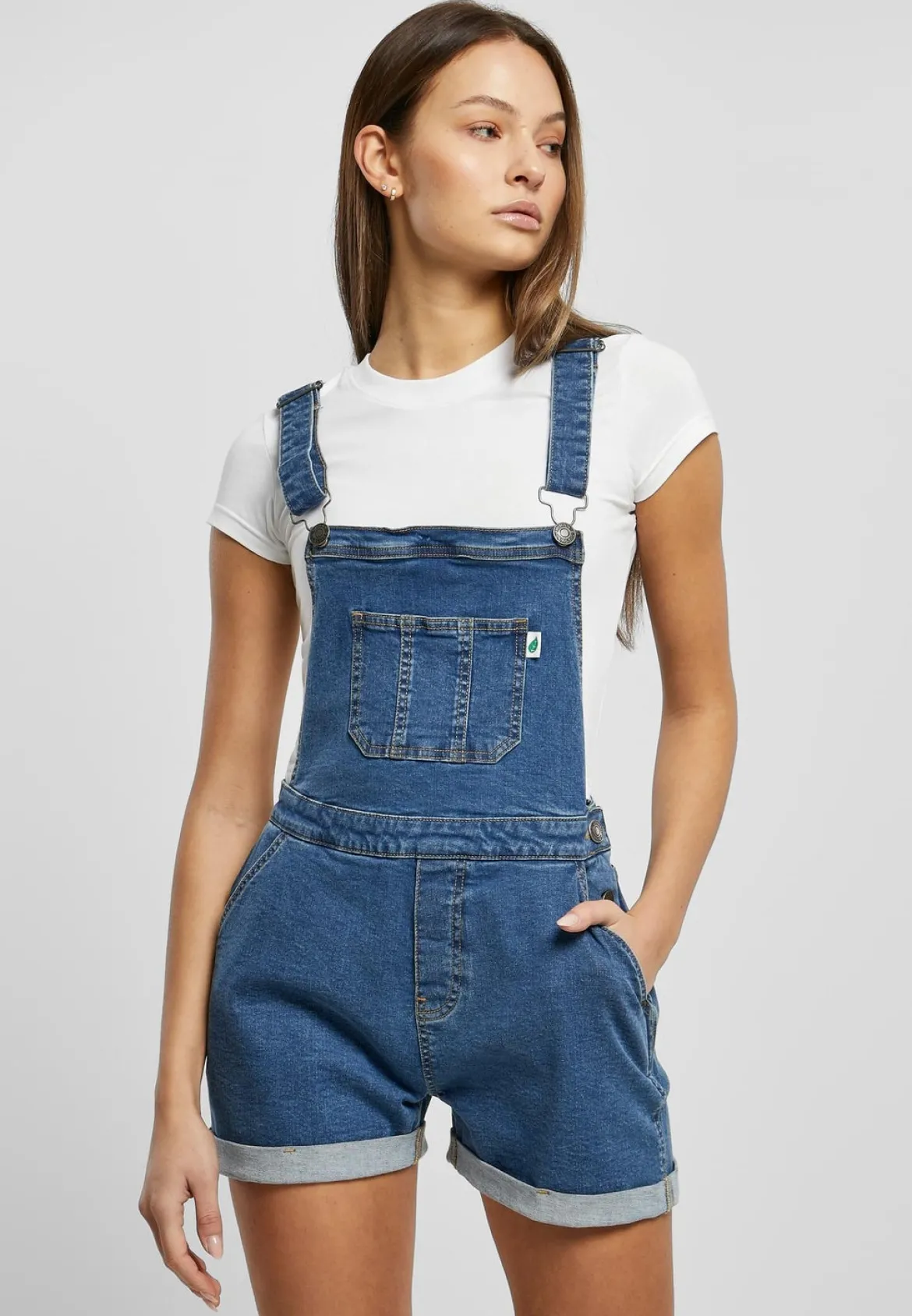 Urban Classics Organic Short Dungaree - Lappuhaalari
