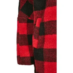 Urban Classics Oversize Check Sherpa - Välikausitakki