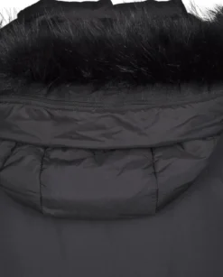 Urban Classics Oversize Faux Fur Puffer - Naisten talvitakki