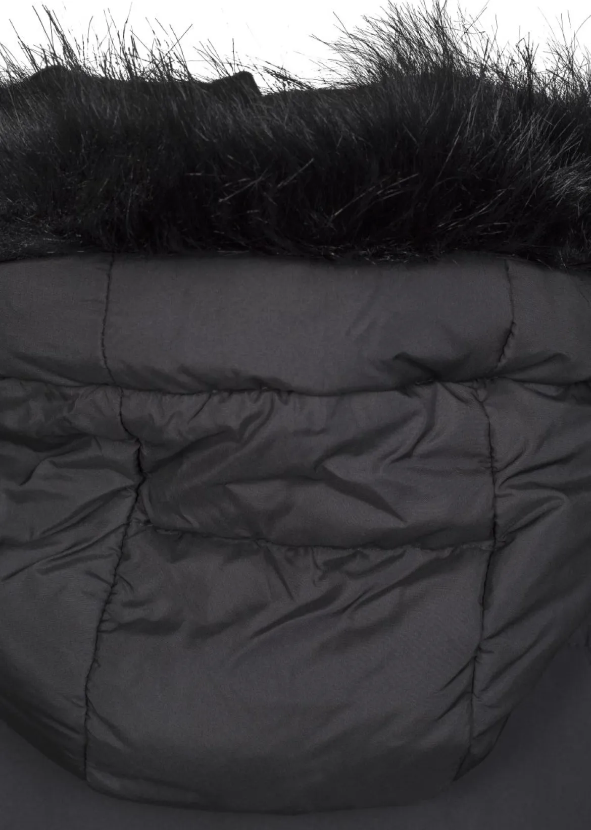 Urban Classics Oversize Faux Fur Puffer - Naisten talvitakki