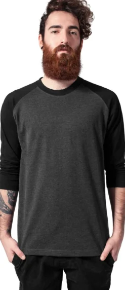 Urban Classics 3/4 - Paita, cha/blk