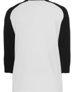 Urban Classics 3/4 - Paita, wht/blk