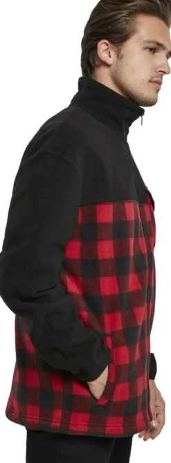 Urban Classics Patterned Polar - Fleece takki