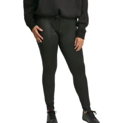 Urban Classics Pattern - Legginsit, black snake