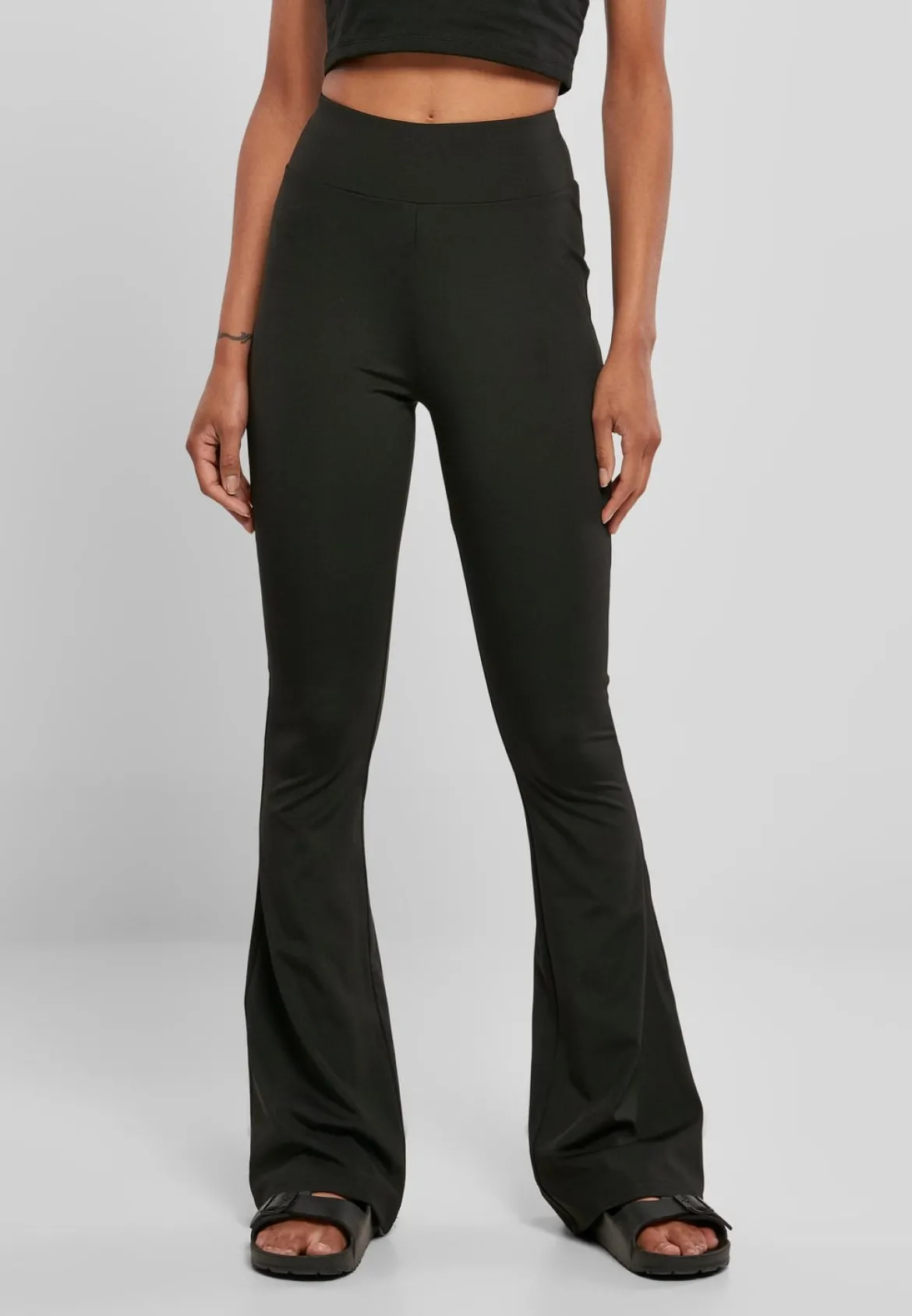 Urban Classics Recycled High Waist Flared- Legginsit