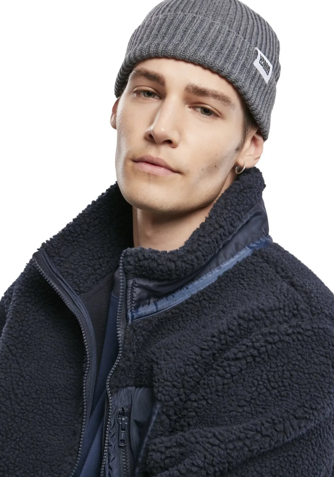 Urban Classics Recycled Yarn Fisherman - Pipo, asphalt