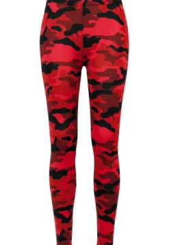 Urban Classics Red Camo - leggingsit