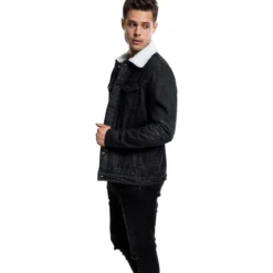 Urban Classics Sherpa Denim - välikausitakki