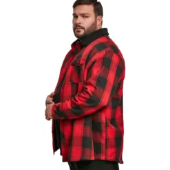 Urban Classics Sherpa Lined Shirt Jacket - Paitatakki