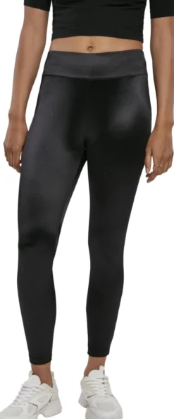 Urban Classics Shiny High Waist - legginsit