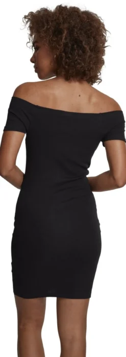 Urban Classics Shoulder Rib - mekko, musta