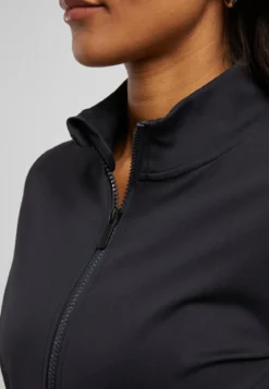 Urban Classics Sports Jacket Slim - Naisten treenitakki, musta