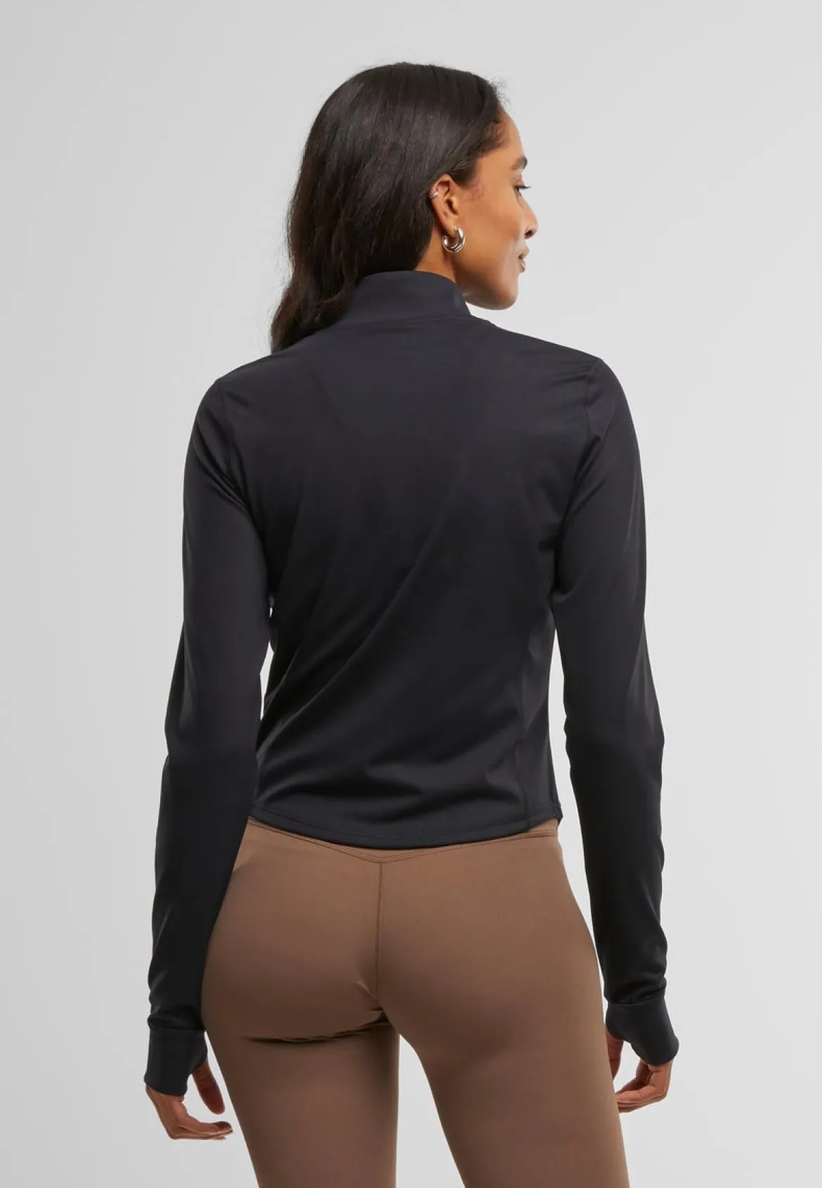 Urban Classics Sports Jacket Slim - Naisten treenitakki, musta