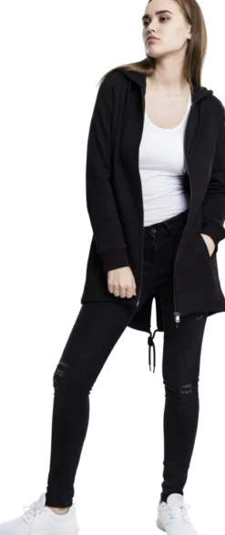 Urban Classics Sweat parka - Huppari, musta