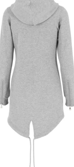 Urban Classics Sweat parka - Huppari, harmaa