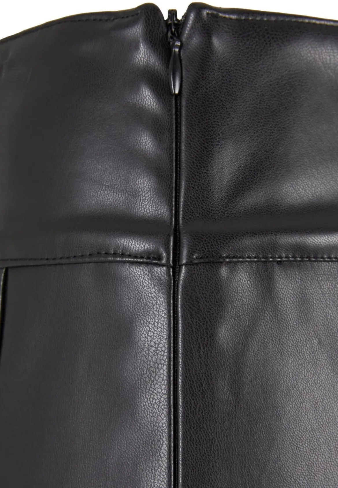 Urban Classics Synthetic Leather Pleated - Minihame